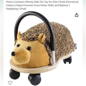 Prince Lionheart The Original Wheely Bug Ride on Child’s Toy Hedgehog Small NWT